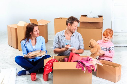 Van transport for residential and office removals in Ruislip