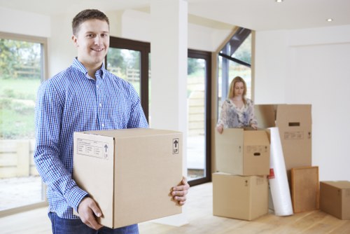 Removal team helping with a local home move in Ruislip