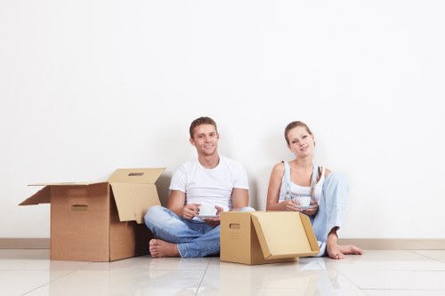 Local office movers handling business equipment in Ruislip