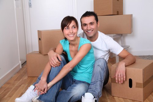 Commercial move planning and unloading for Ruislip premises
