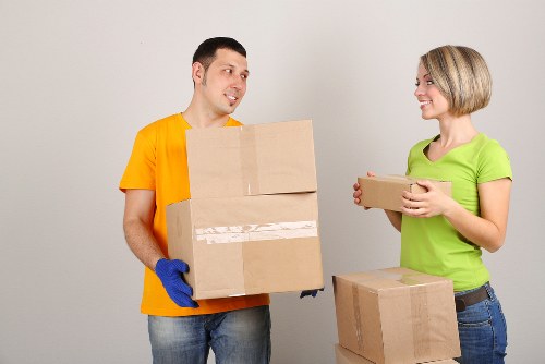 Professional removals vehicle ready for a Ruislip home relocation